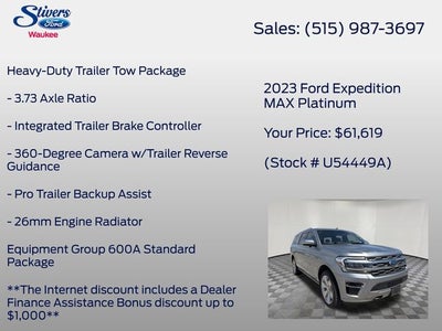 2023 Ford Expedition Max Platinum