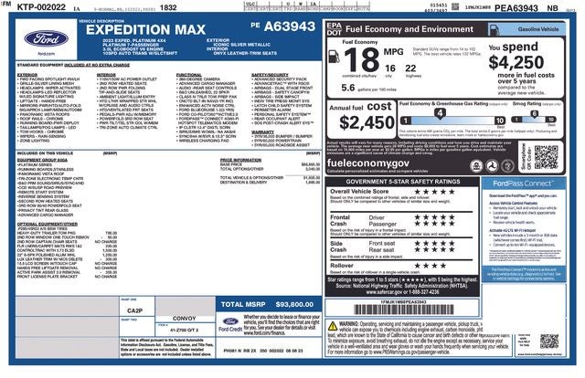 2023 Ford Expedition Max Platinum