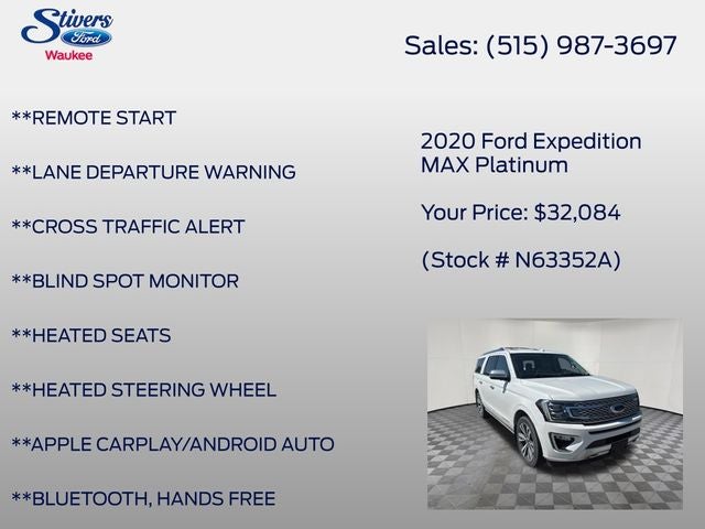 2020 Ford Expedition Max Platinum