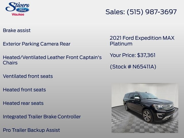 2021 Ford Expedition Max Platinum