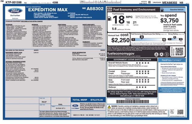 2021 Ford Expedition Max Limited