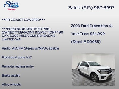 2023 Ford Expedition XL