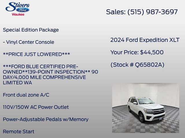 2024 Ford Expedition XLT