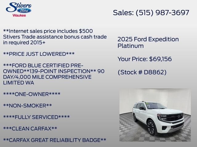 2025 Ford Expedition Platinum
