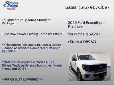 2025 Ford Expedition Platinum