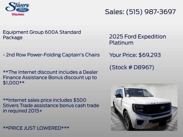 2025 Ford Expedition Platinum