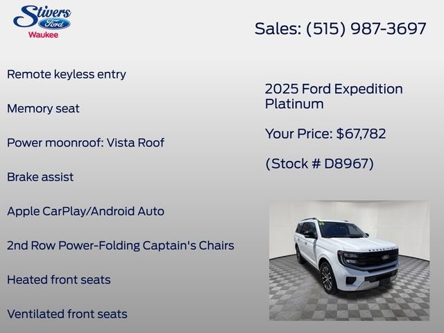 2025 Ford Expedition Platinum