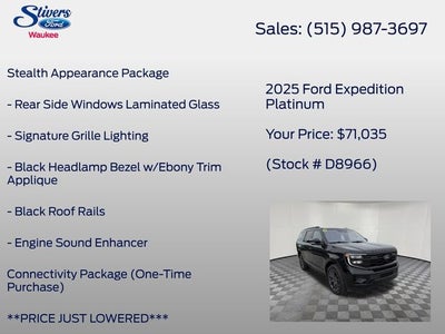 2025 Ford Expedition Platinum