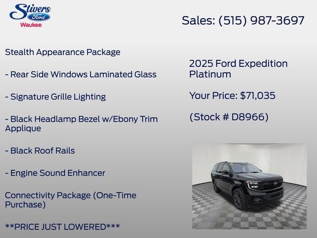 2025 Ford Expedition Platinum