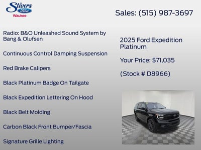 2025 Ford Expedition Platinum