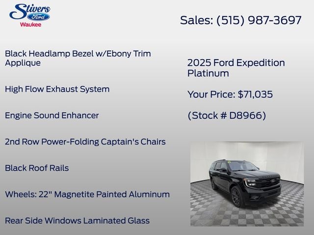 2025 Ford Expedition Platinum