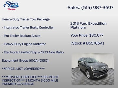 2018 Ford Expedition Platinum