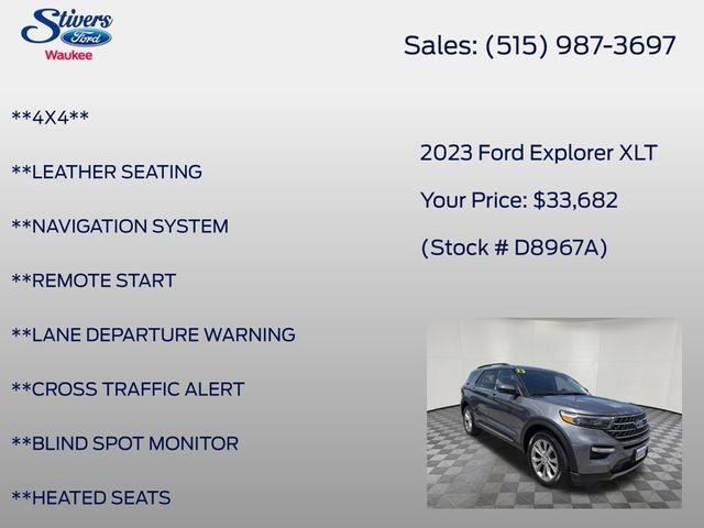 2023 Ford Explorer XLT