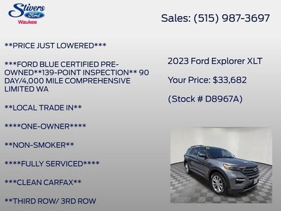 2023 Ford Explorer XLT