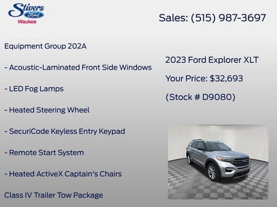 2023 Ford Explorer XLT