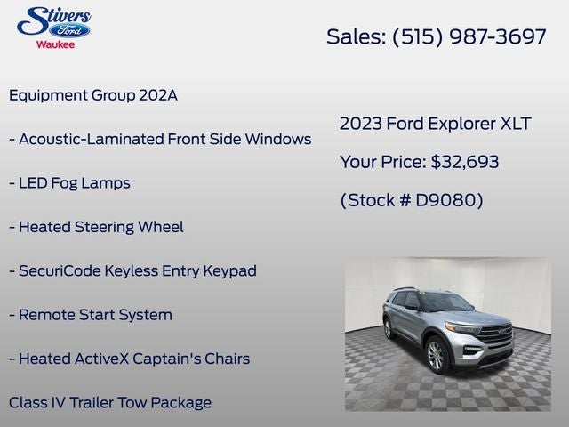 2023 Ford Explorer XLT