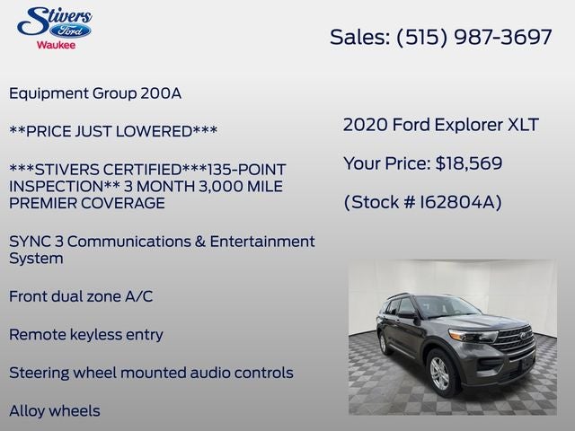 2020 Ford Explorer XLT