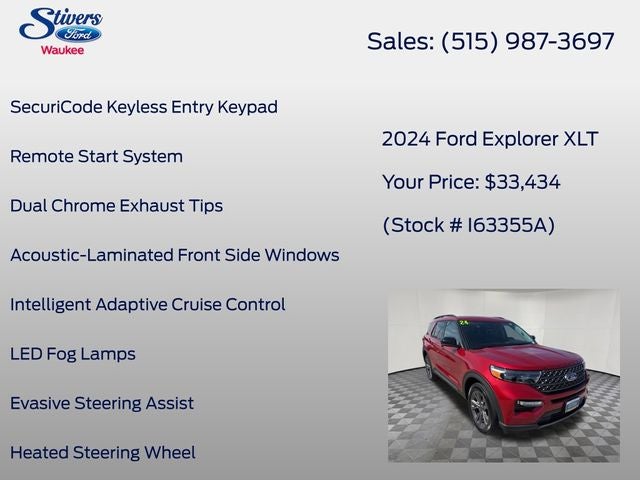 2024 Ford Explorer XLT