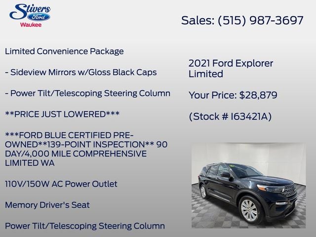 2021 Ford Explorer Limited
