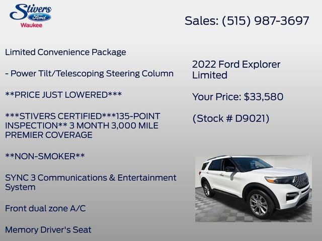 2022 Ford Explorer Limited