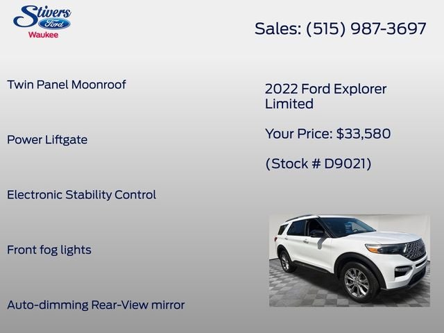 2022 Ford Explorer Limited