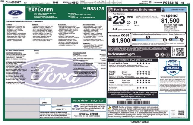 2023 Ford Explorer Limited