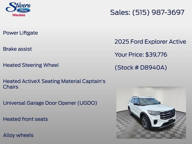 2025 Ford Explorer Active