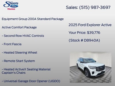 2025 Ford Explorer Active