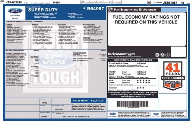2018 Ford F-250SD Lariat