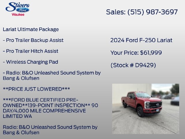 2024 Ford F-250SD Lariat