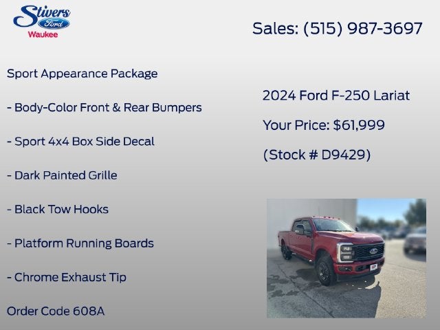 2024 Ford F-250SD Lariat
