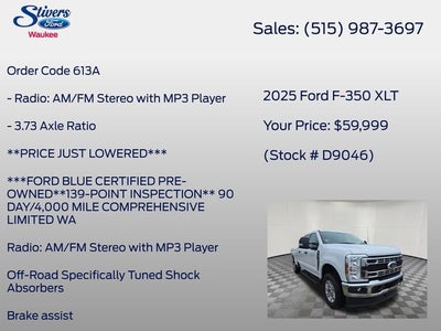 2025 Ford F-350SD XLT
