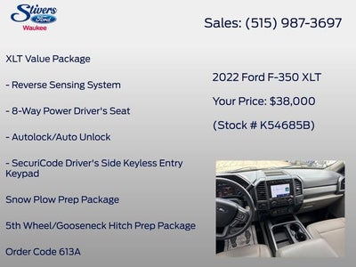 2022 Ford F-350SD XLT