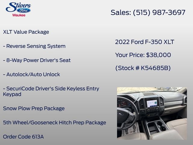 2022 Ford F-350SD XLT