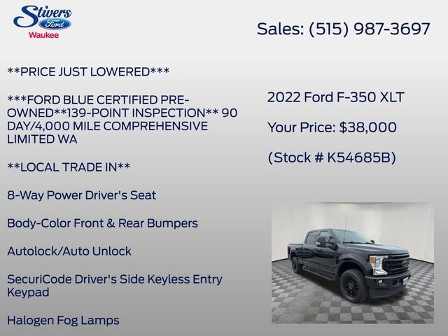 2022 Ford F-350SD XLT