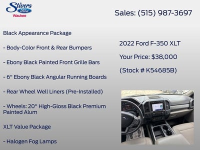 2022 Ford F-350SD XLT