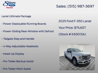 2025 Ford F-350SD Lariat