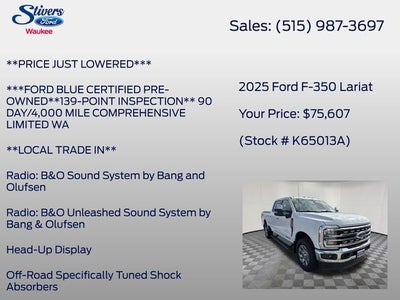 2025 Ford F-350SD Lariat