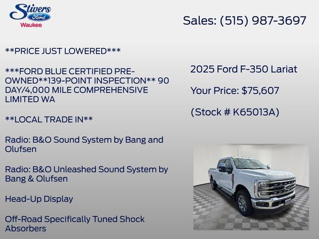 2025 Ford F-350SD Lariat