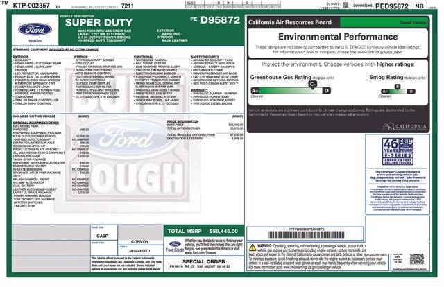2023 Ford F-350SD Lariat DRW