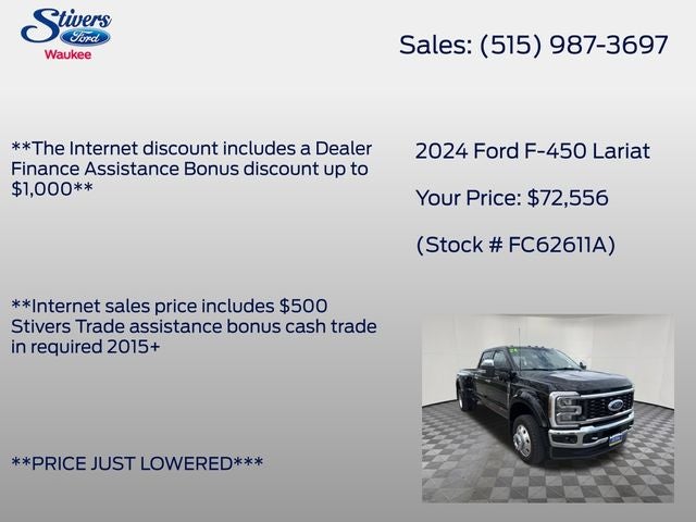 2024 Ford F-450SD Lariat DRW