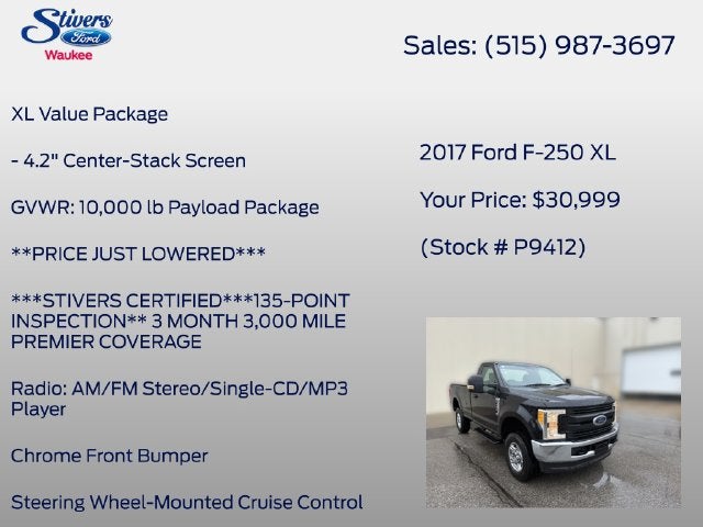 2017 Ford F-250SD XL