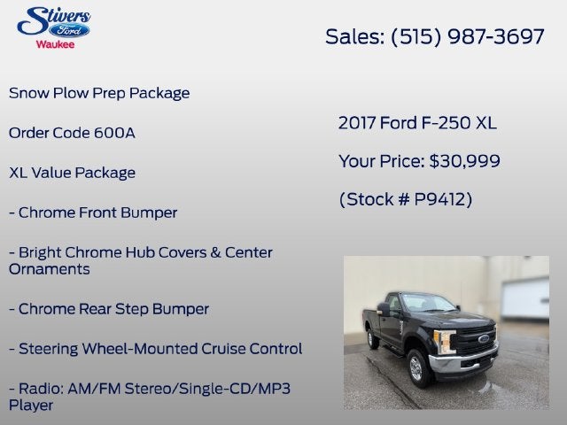 2017 Ford F-250SD XL