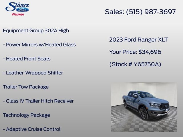 2023 Ford Ranger XLT