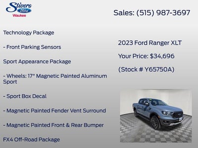 2023 Ford Ranger XLT