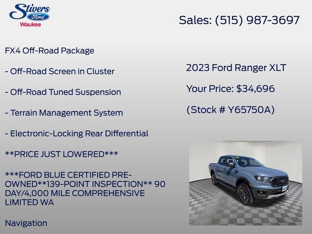2023 Ford Ranger XLT