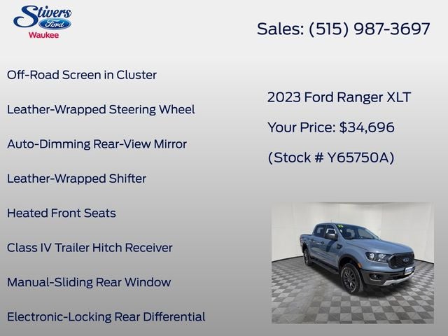 2023 Ford Ranger XLT