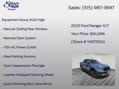 2023 Ford Ranger XLT