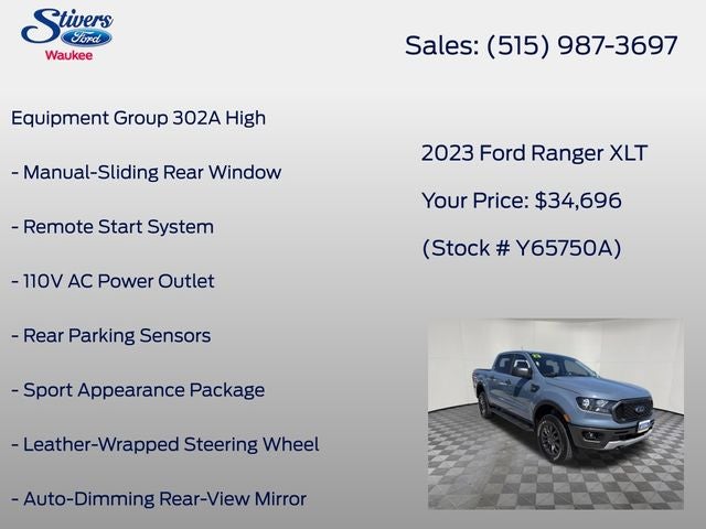 2023 Ford Ranger XLT