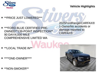 2025 Ford Ranger XL